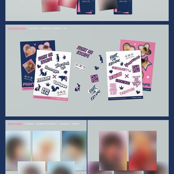 TOMORROW X TOGETHER - 'The Chaos Chapter: FIGHT OR ESCAPE' (Photobook ver.) album — detail 5 of 9