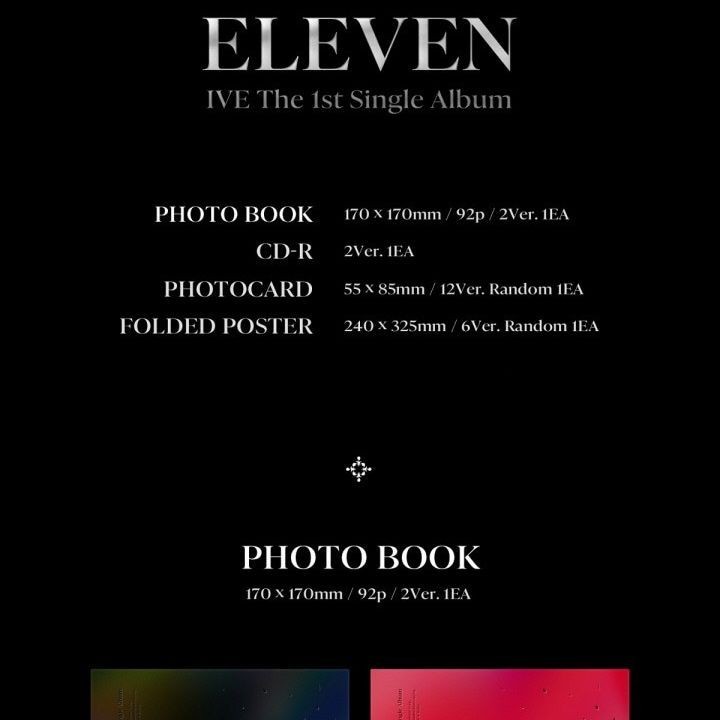 IVE - 1st Single Album 'ELEVEN' (Photobook ver.) album — detail 2 of 10