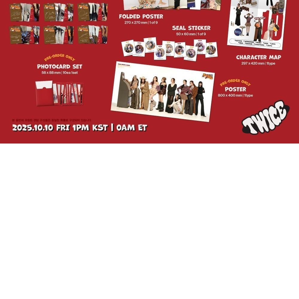 트와이스 TWICE : TEN: The Story Goes On(Cast Ver.) album — detail 2 of 2