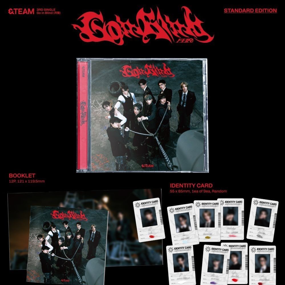 &TEAM - 3rd Single 'Go in Blind' (STANDARD EDITION ver.) album — detail 1 of 2
