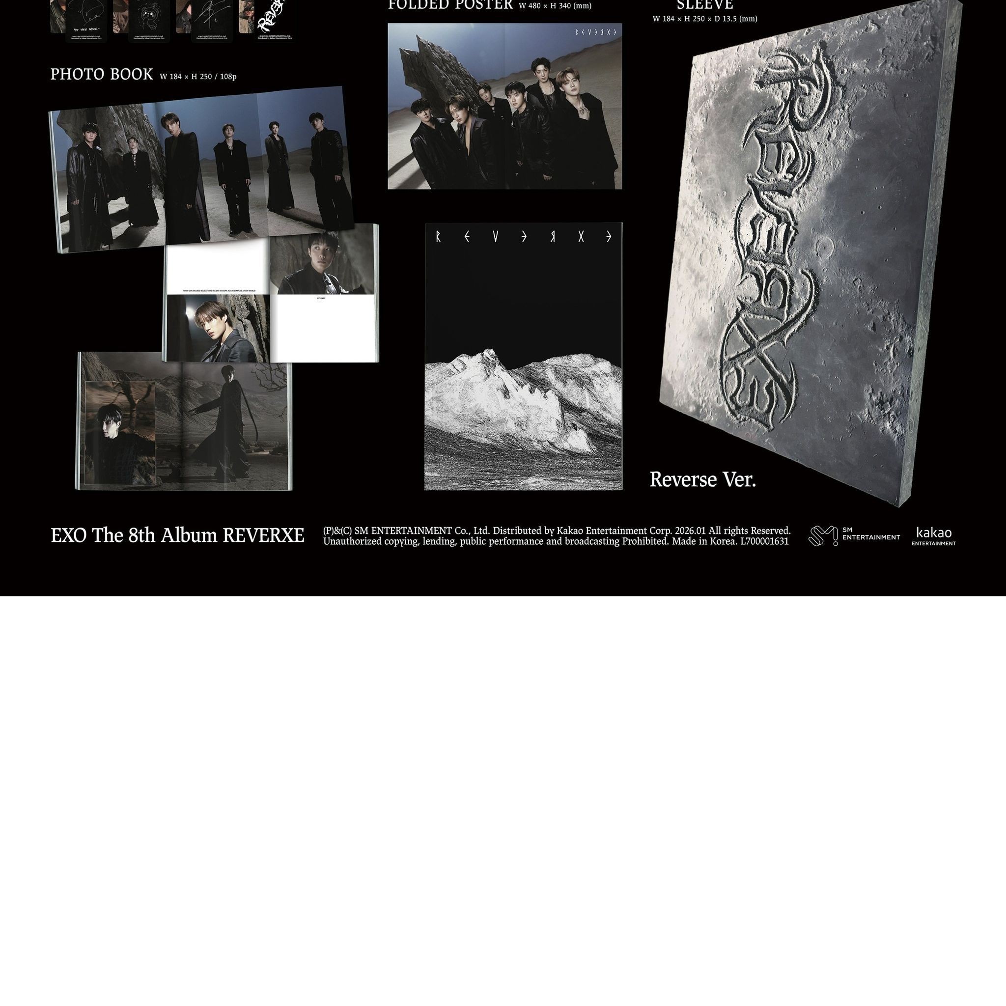 EXO - 8TH FULL ALBUM [REVERXE] (PHOTOBOOK ver.) album — detail 2 of 2