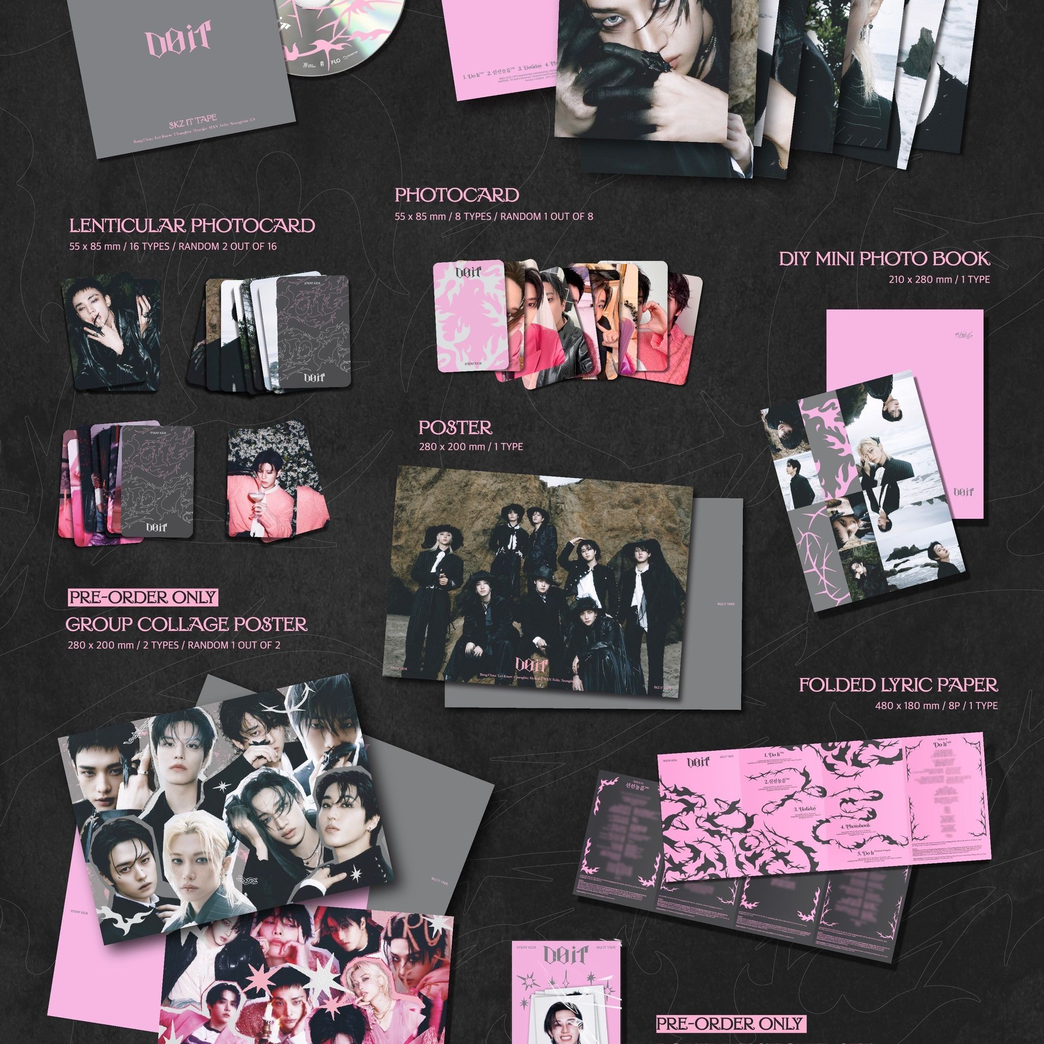 STRAY KIDS - SKZ IT TAPE 'DO IT' (IT ver.) album — detail 2 of 3