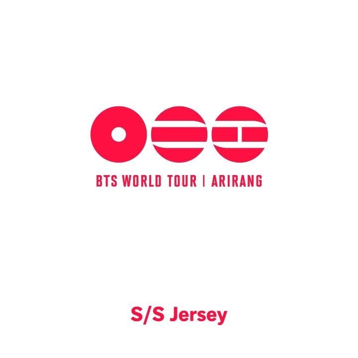 BTS - WORLD TOUR 'ARIRANG' S/S Jersey merchandise — detail 1 of 35