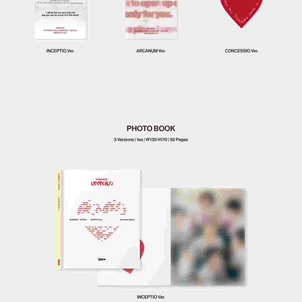 엔하이픈 (ENHYPEN) - ROMANCE : UNTOLD (INCEPTIO Ver. / ARCANUM Ver. / CONCESSIO Ver.) album — detail 7 of 22