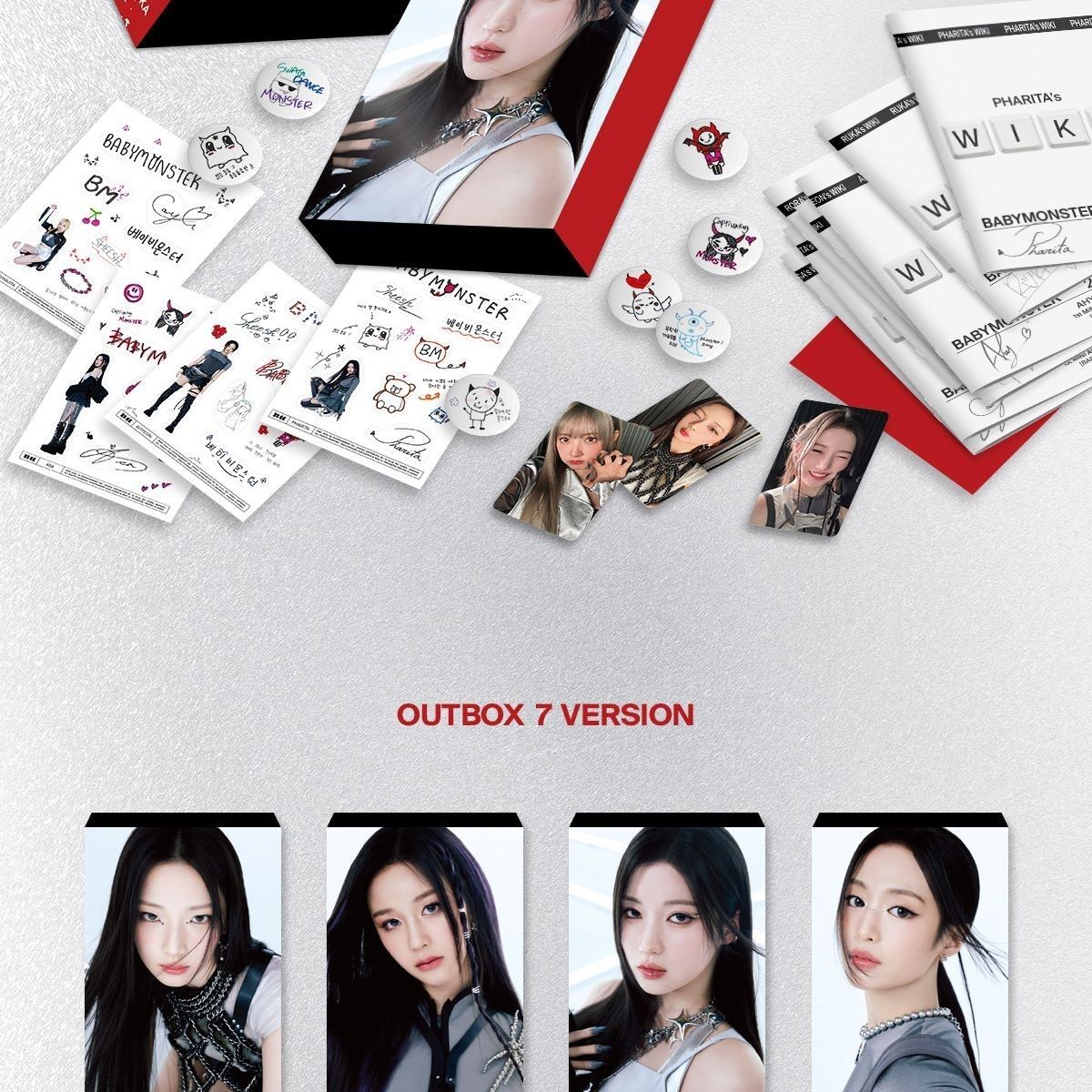 BABYMONSTER - 1st MINI ALBUM [BABYMONS7ER] YG TAG ALBUM VER. album — detail 2 of 5