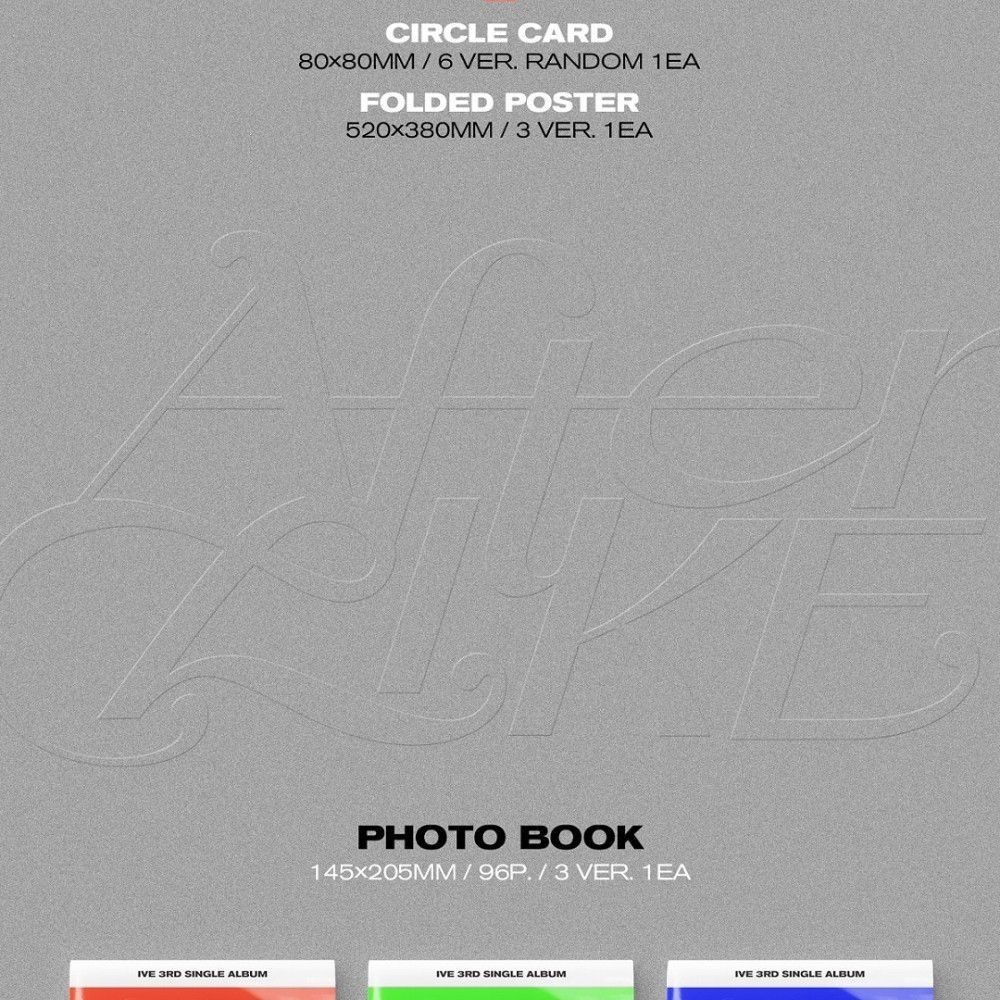 IVE - 3rd Single Album 'After Like' (Photobook ver.) album — detail 3 of 8