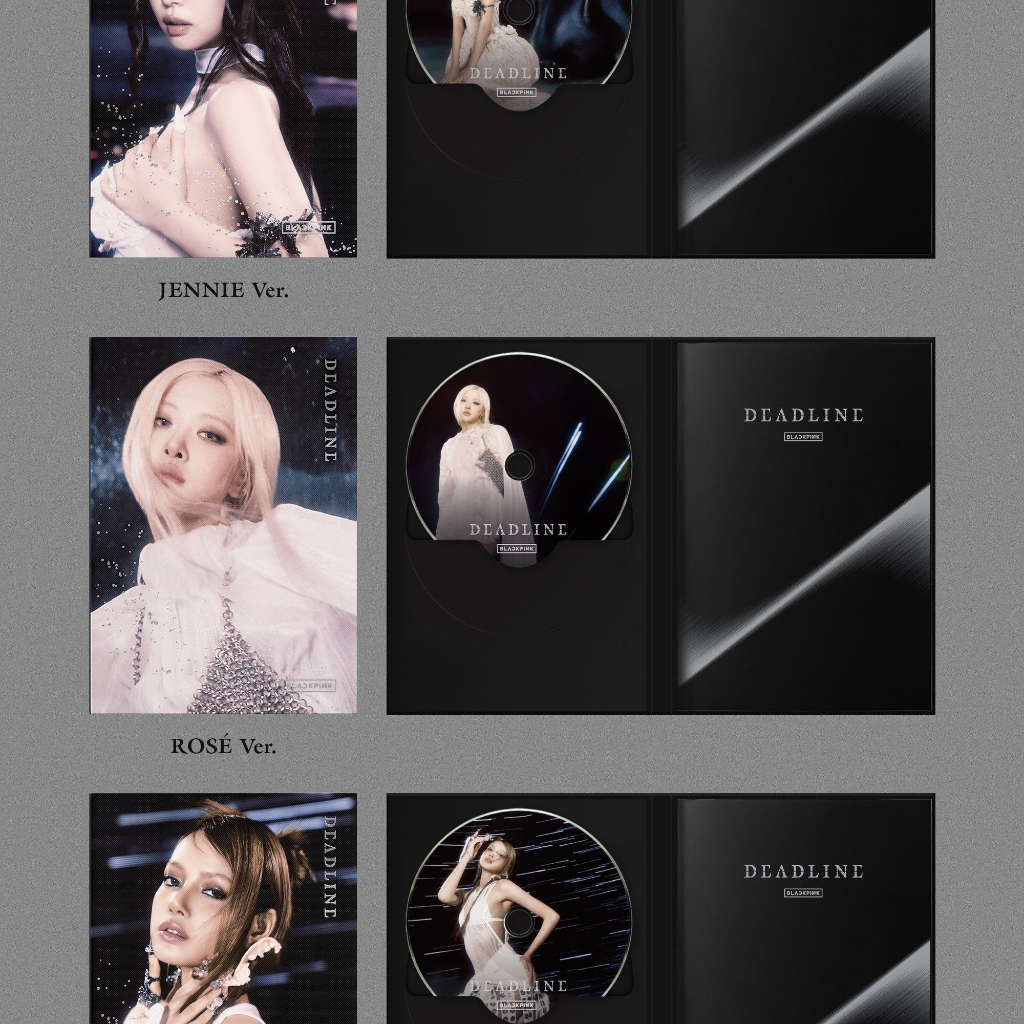 BLACKPINK - 3rd Mini Album 'DEADLINE' (SILVER ver.) album — detail 4 of 9