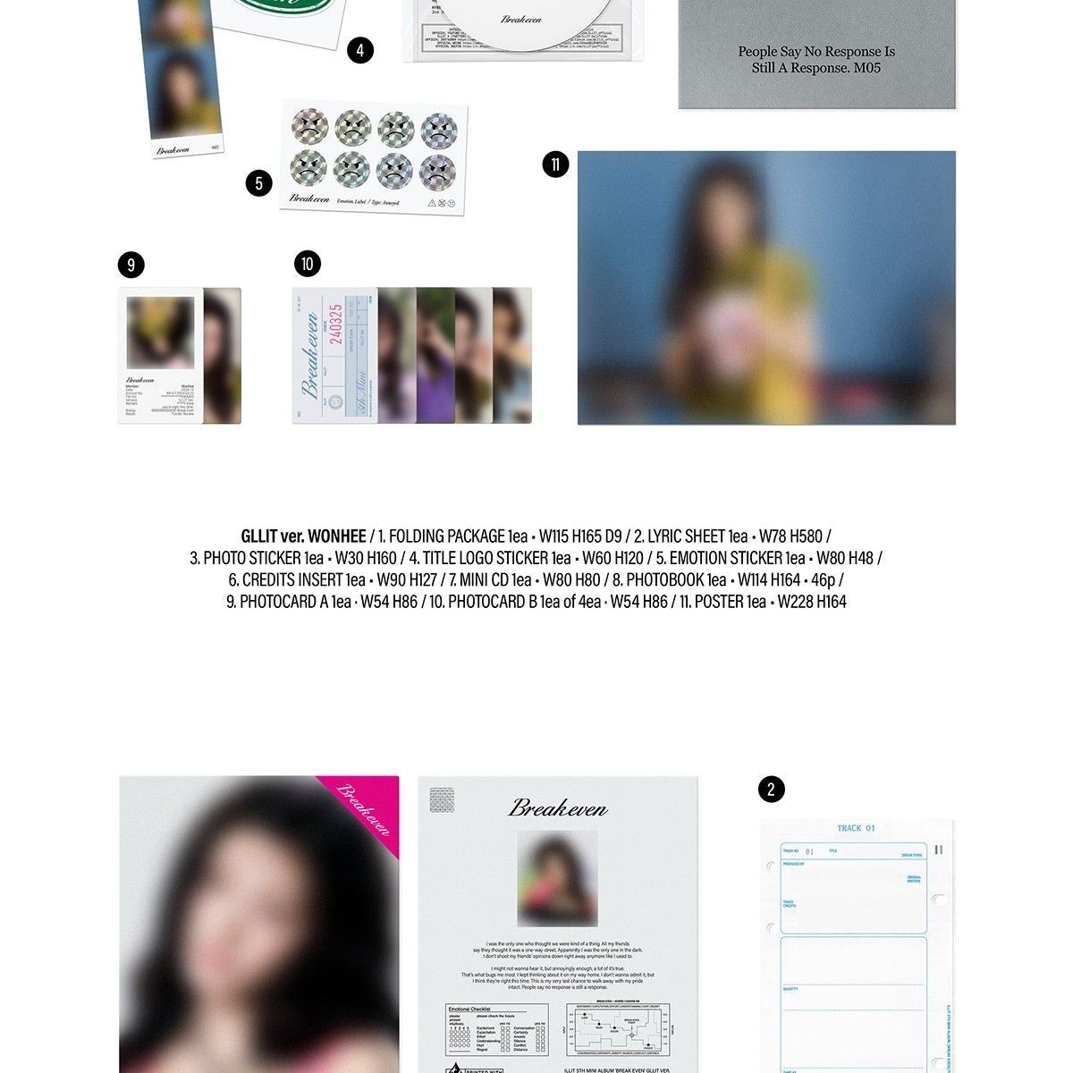 ILLIT - BREAK EVEN (GLLIT ver.) album — detail 6 of 10