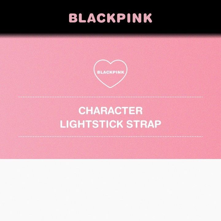 BLACKPINK - BPCOLLECTION [CHARACTER LIGHTSTICK STRAP] merchandise — detail 1 of 10