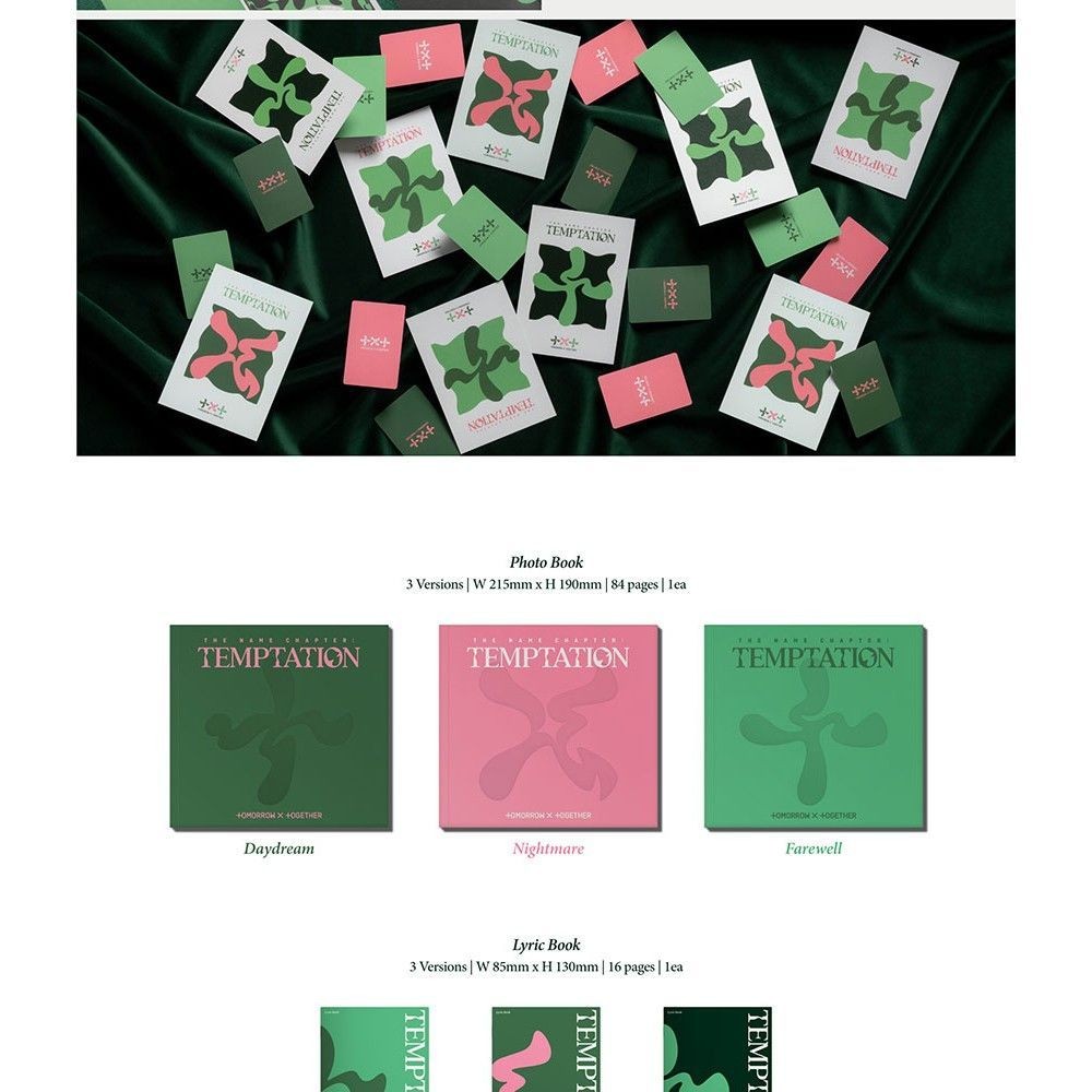 TOMORROW X TOGETHER - 'The Name Chapter: TEMPTATION' (Photobook ver.) album — detail 4 of 8