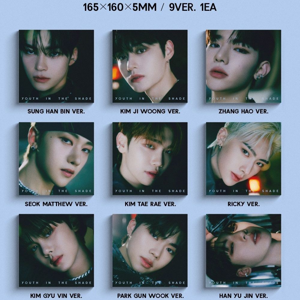 ZEROBASEONE - 1ST MINI ALBUM [YOUTH IN THE SHADE] (DIGIPACK ver.) album — detail 4 of 12