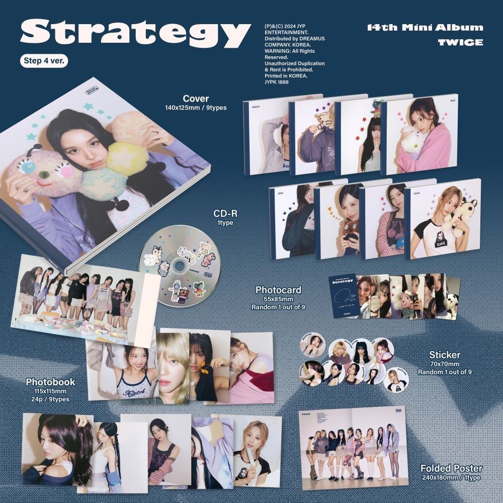 TWICE - 14TH MINI ALBUM [STRATEGY] (STEP4 ver.) album — detail 1 of 2