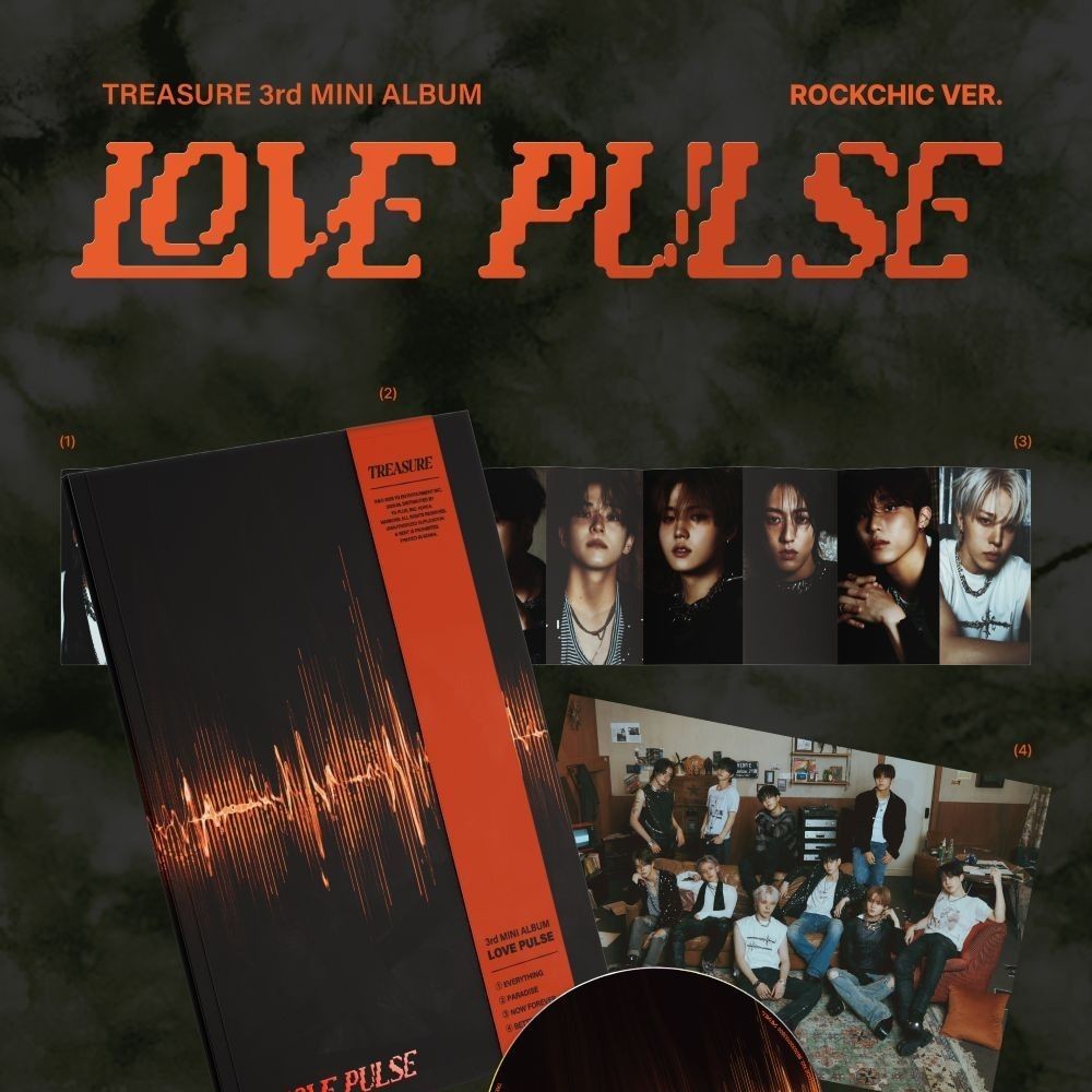 TREASURE - 3rd Mini Album 'LOVE PULSE' (Photobook ver.) album — detail 5 of 6