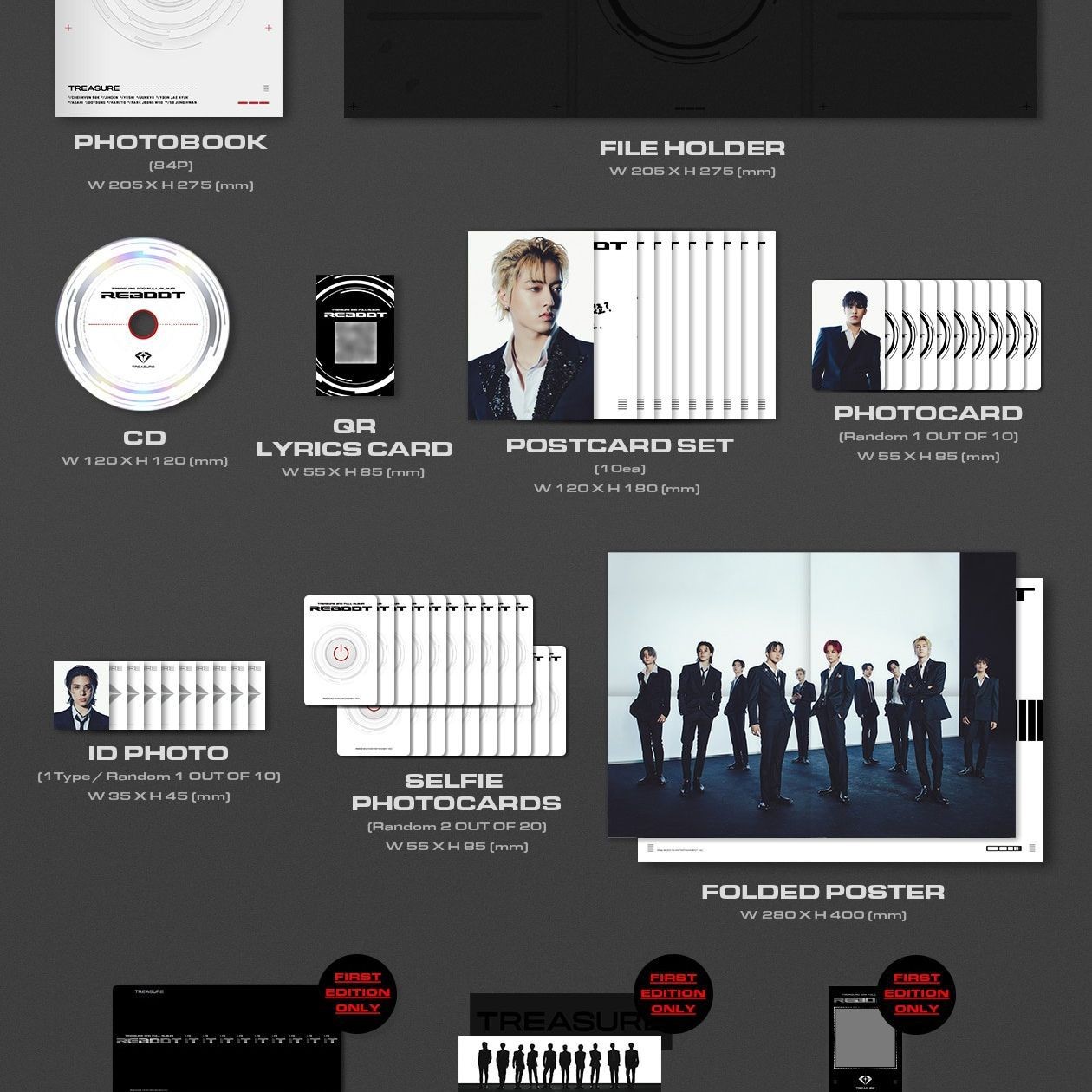 TREASURE - 2nd Full Album 'REBOOT' (Photobook ver.) album — detail 8 of 9