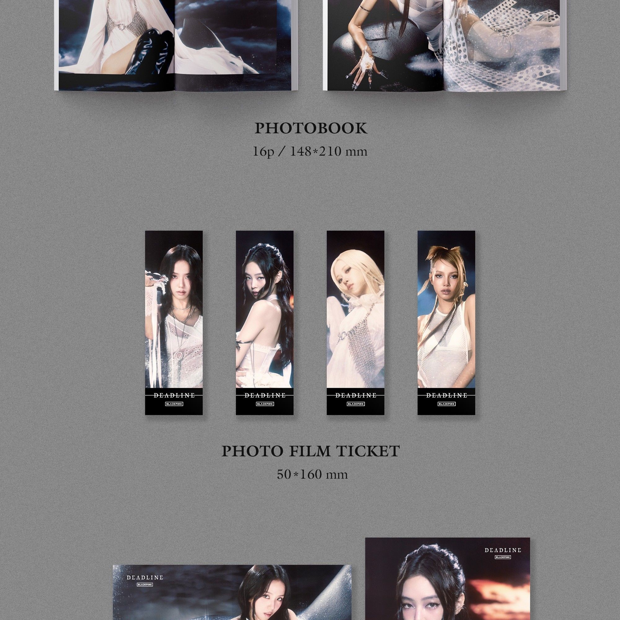 BLACKPINK - 3rd Mini Album 'DEADLINE' (SILVER ver.) album — detail 6 of 9