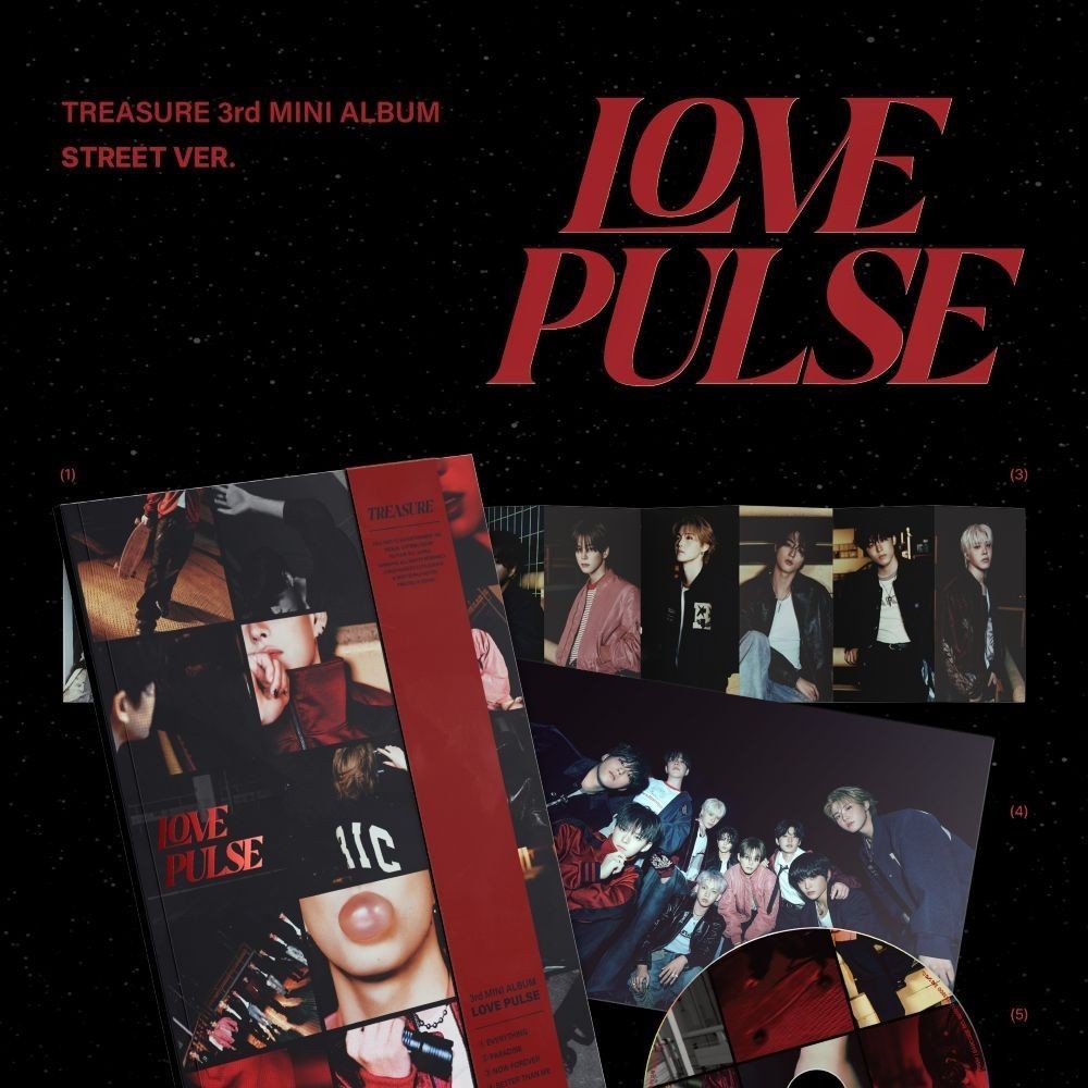 TREASURE - 3rd Mini Album 'LOVE PULSE' (Photobook ver.) album — detail 3 of 6