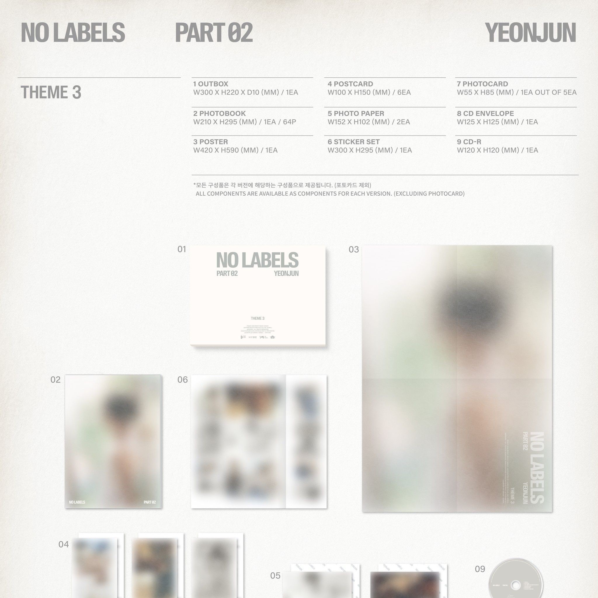 YEONJUN NO LABELS: PART 02 album — detail 5 of 6