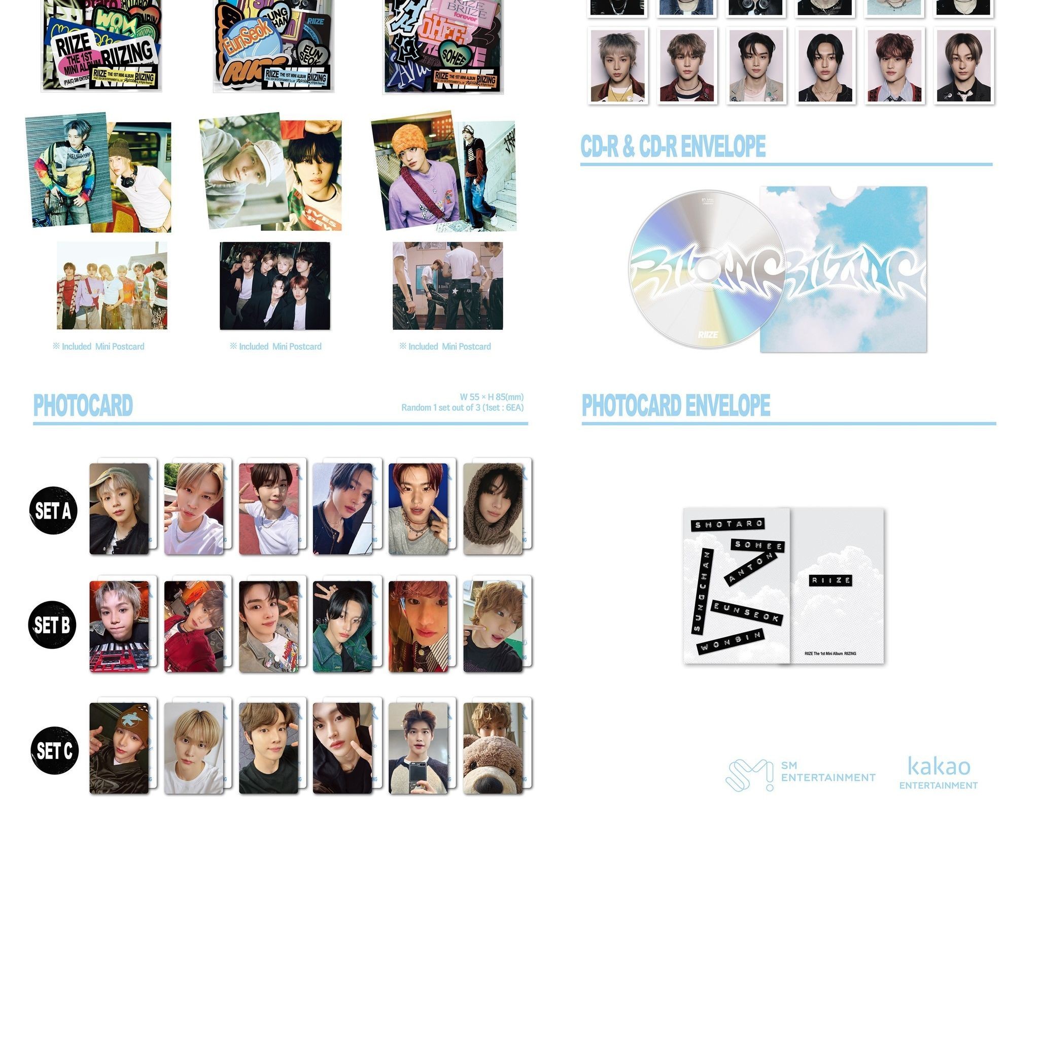 RIIZE - 1ST MINI ALBUM [RIIZING] (COLLECT BOOK ver.) album — detail 2 of 2