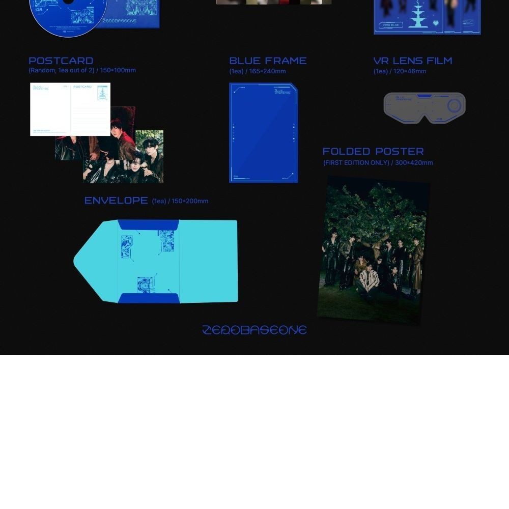 ZEROBASEONE - 5TH MINI ALBUM [BLUE PARADISE] (PHOTOBOOK ver.) album — detail 2 of 4
