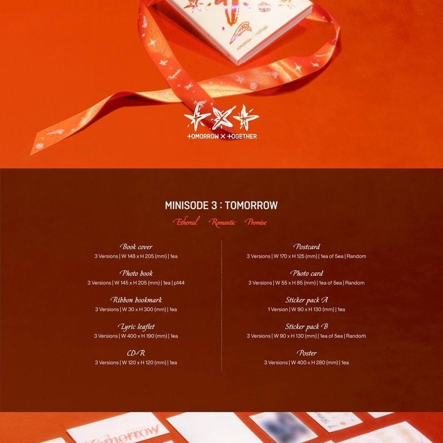 TOMORROW X TOGETHER - 'minisode 3: TOMORROW' (Photobook ver.) album — detail 2 of 11