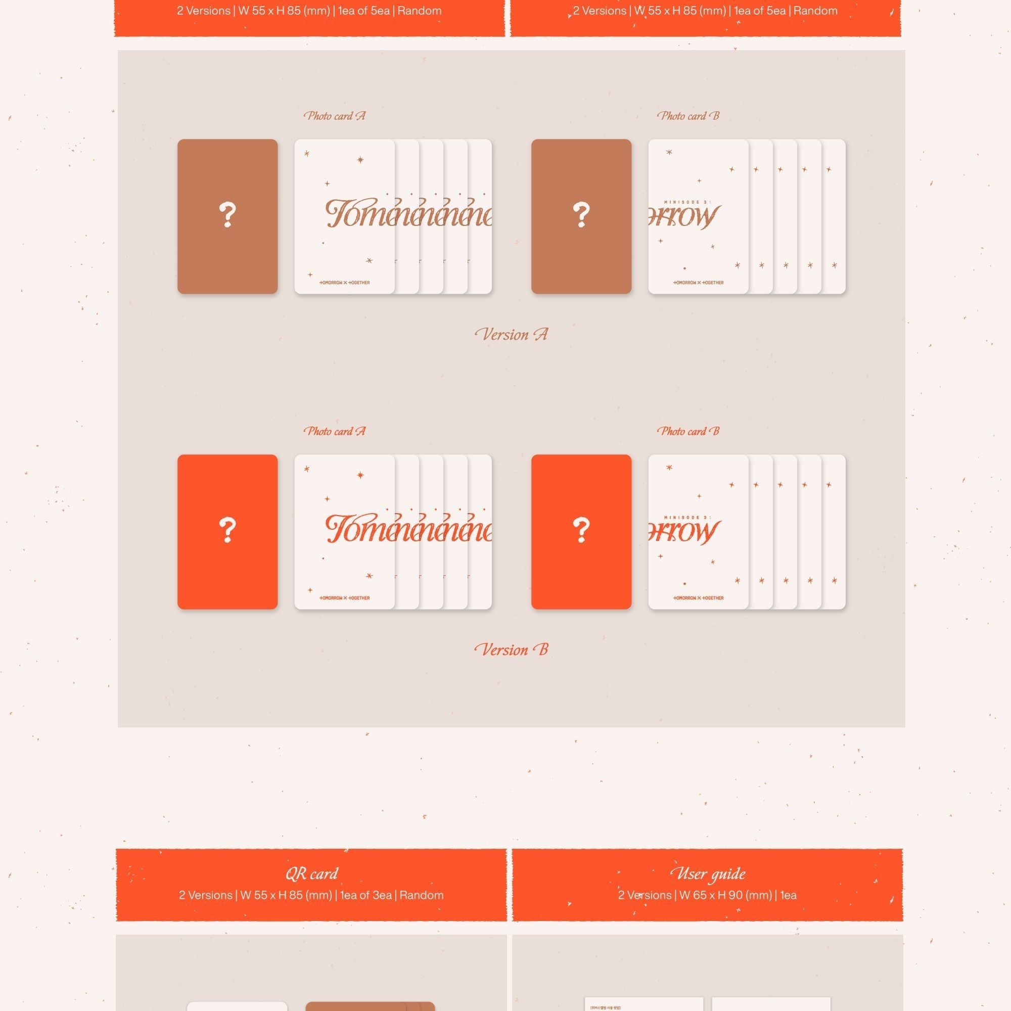 TOMORROW X TOGETHER - 'minisode 3: TOMORROW' (Weverse Albums ver.) album — detail 7 of 8