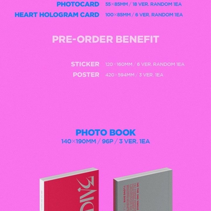 IVE - 2nd Single Album 'LOVE DIVE' (Photobook ver.) album — detail 2 of 11