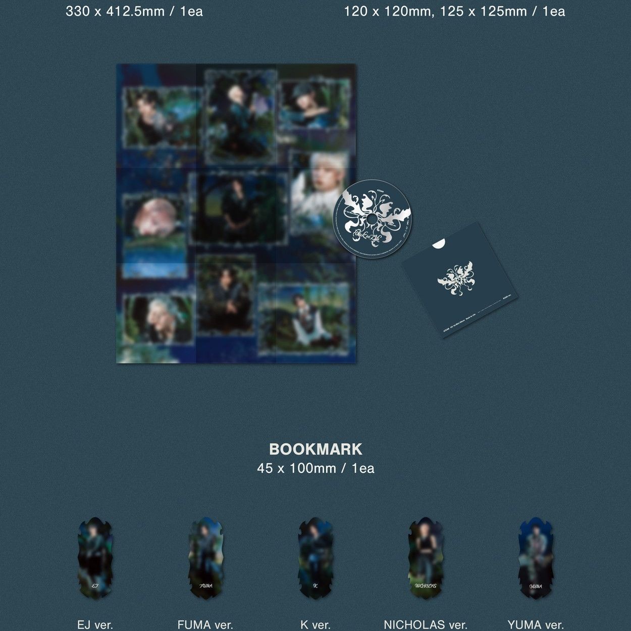 &TEAM - KR 1st Mini Album 'Back to Life' (ROAR ver.) album — detail 5 of 7