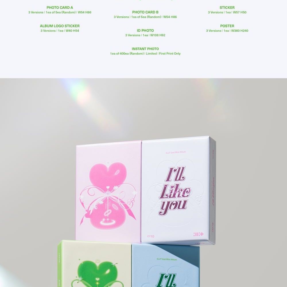 ILLIT - 2nd Mini Album 'I'LL LIKE YOU' (Photobook ver.) album — detail 2 of 15