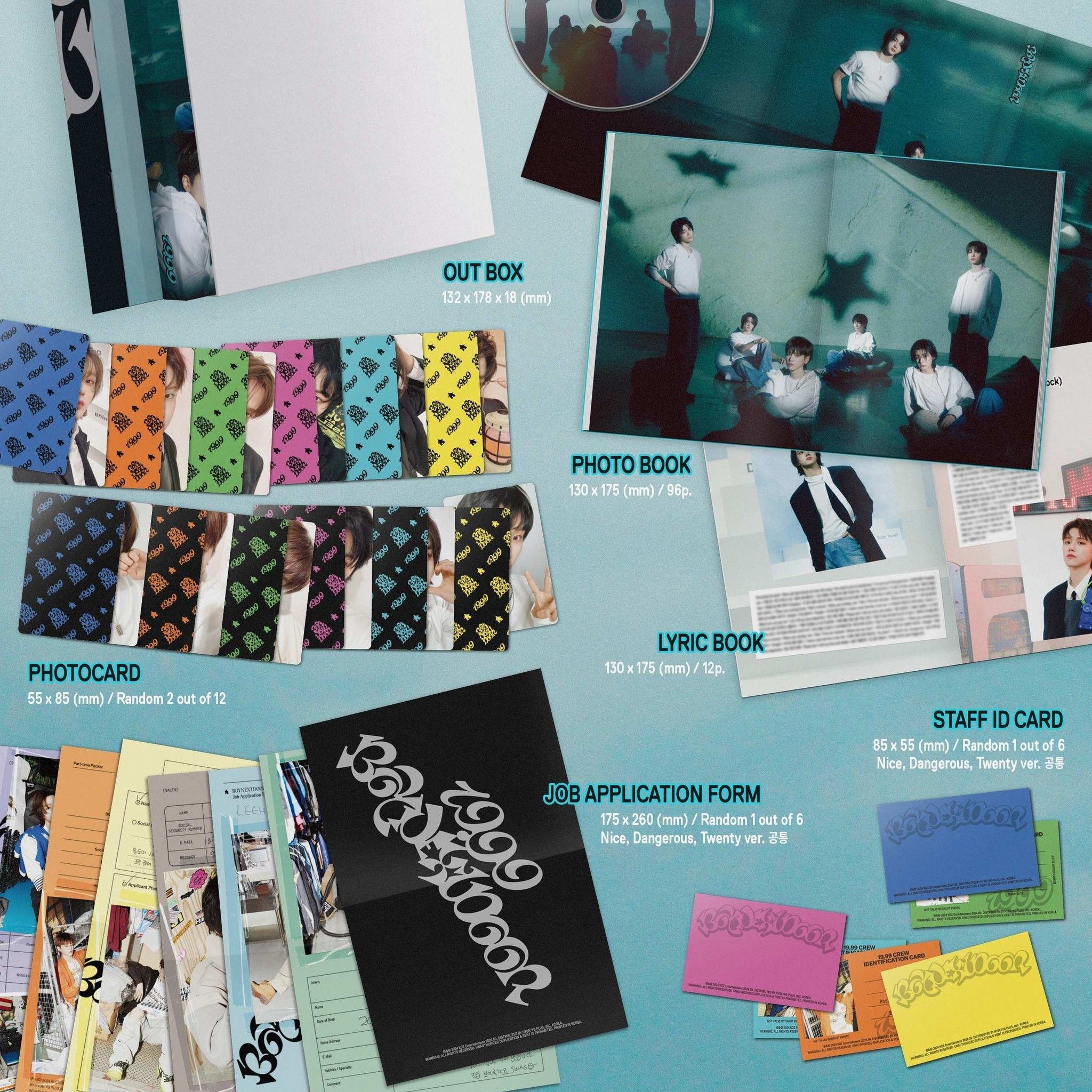BOYNEXTDOOR - 3rd EP '19.99' (Photobook ver.) album — detail 5 of 6
