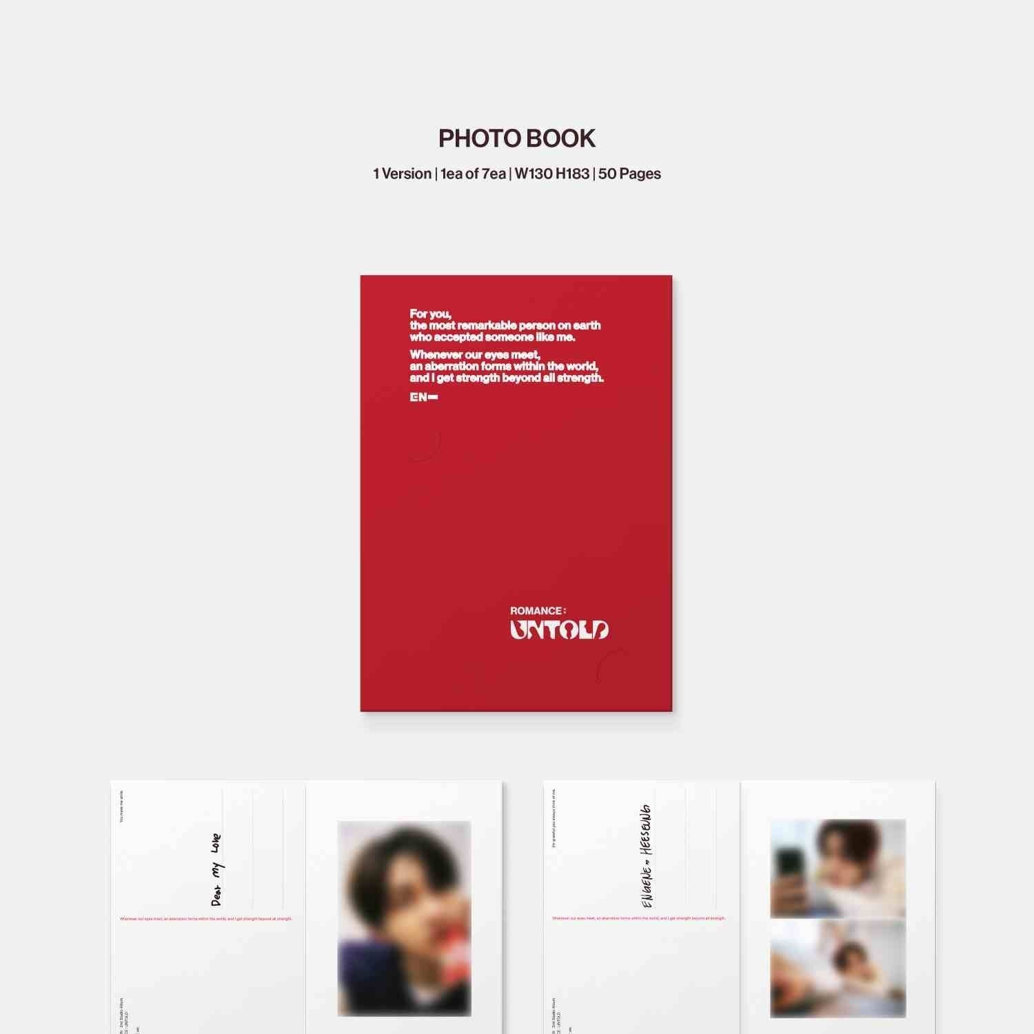 엔하이픈 (ENHYPEN) - ROMANCE : UNTOLD (ENGENE ver.) album — detail 5 of 12