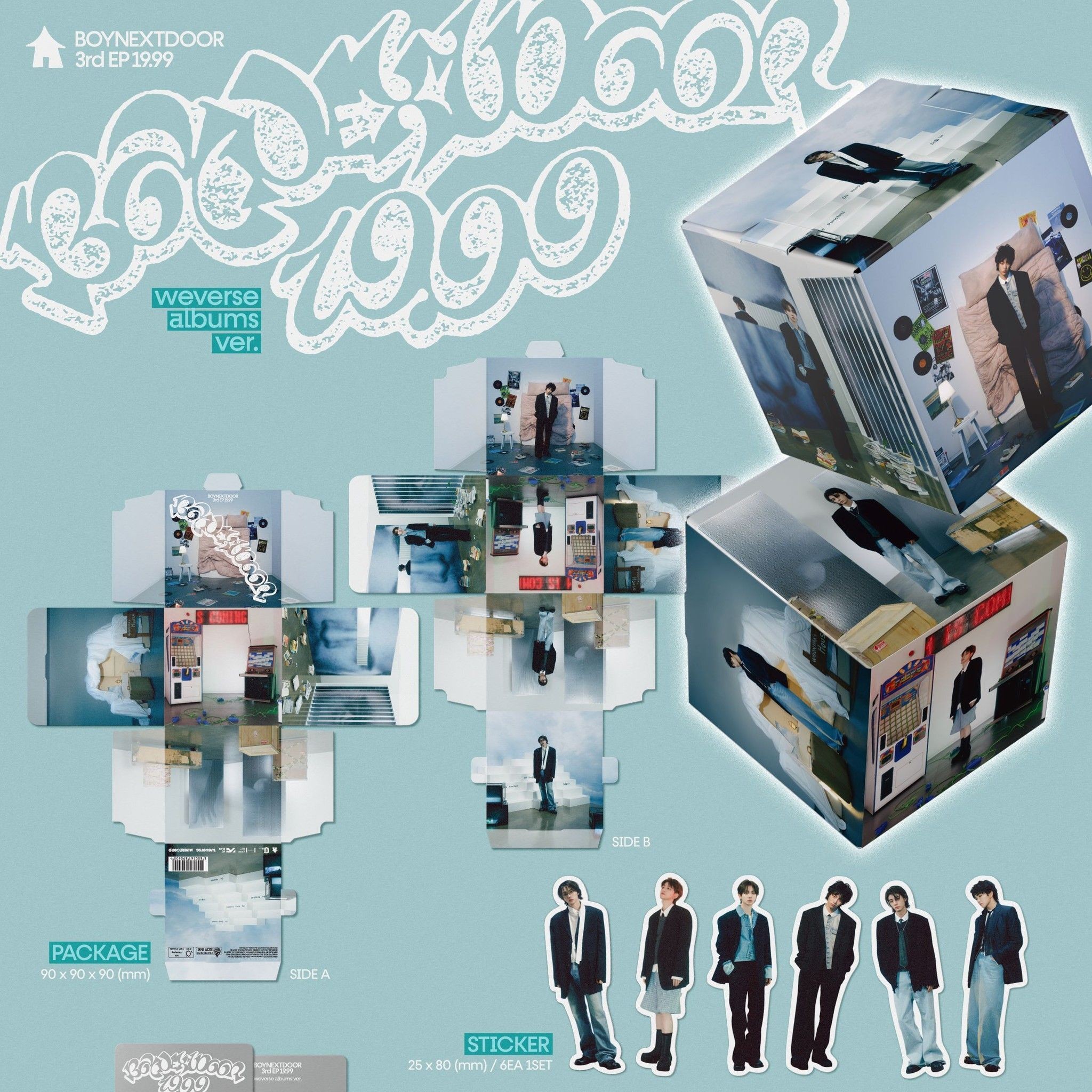 BOYNEXTDOOR - 3rd EP '19.99' (Weverse Albums ver.) album — detail 1 of 2