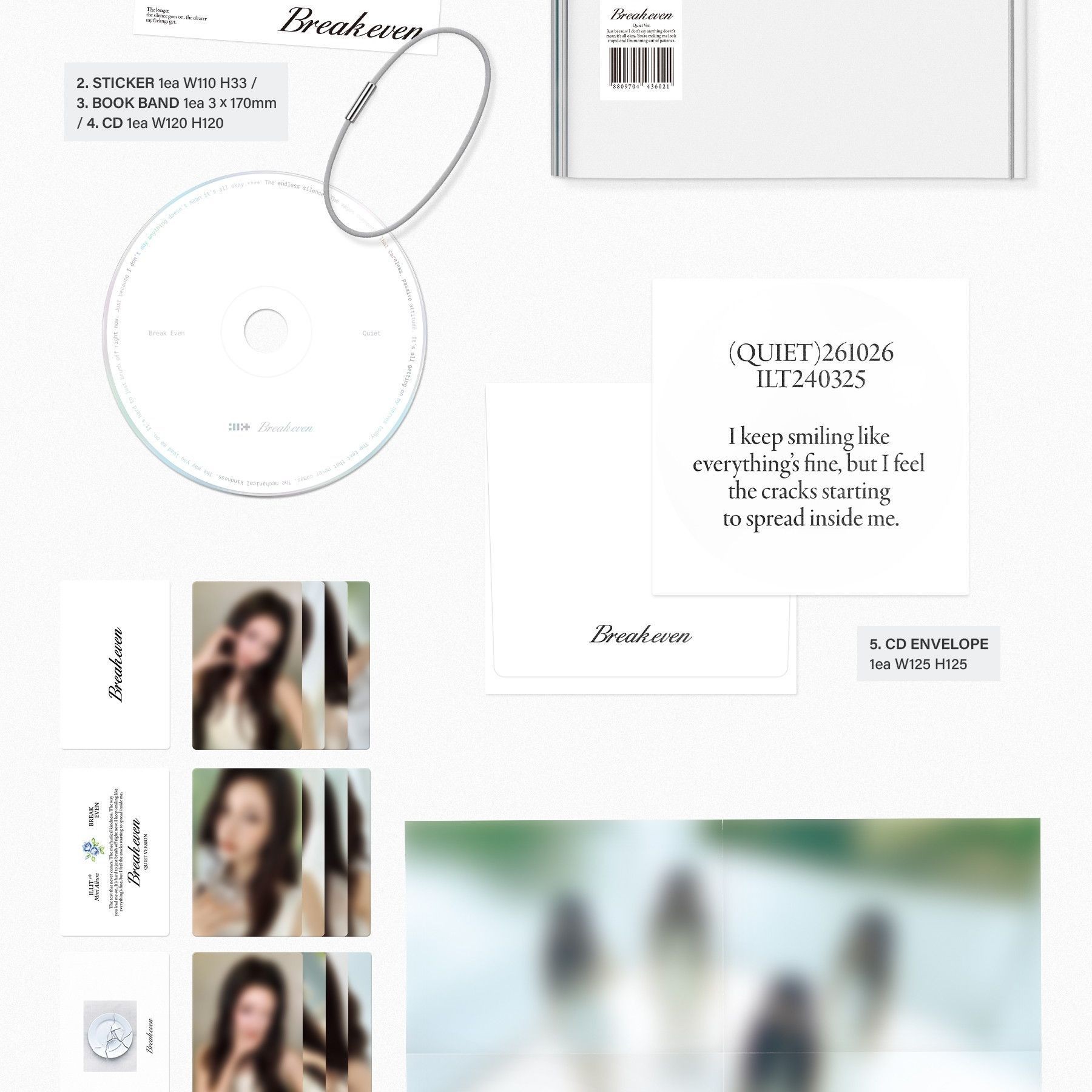 ILLIT BREAK EVEN (BURNING Ver. / QUIET Ver. / MAD Ver.) album — detail 7 of 12