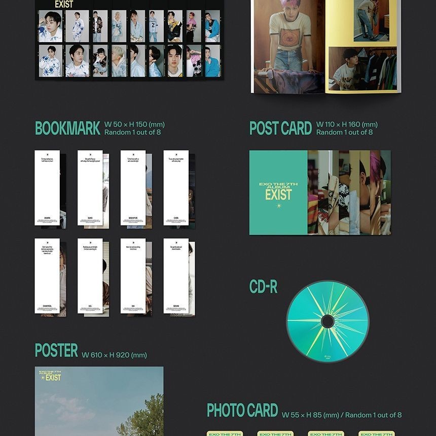 EXO - 7TH FULL ALBUM [EXIST] (Photo Book Ver.) album — detail 7 of 8