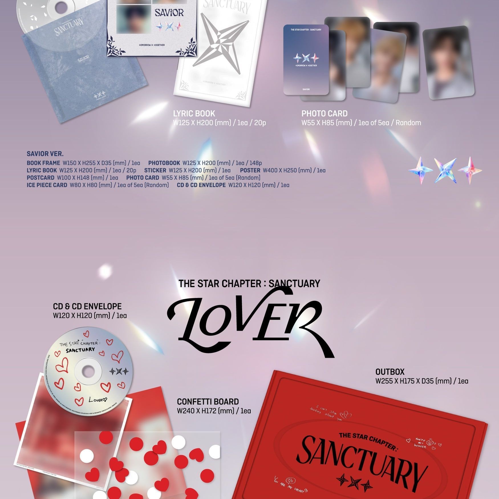 TOMORROW X TOGETHER - 'The Star Chapter: SANCTUARY' (Photobook ver.) album — detail 5 of 7