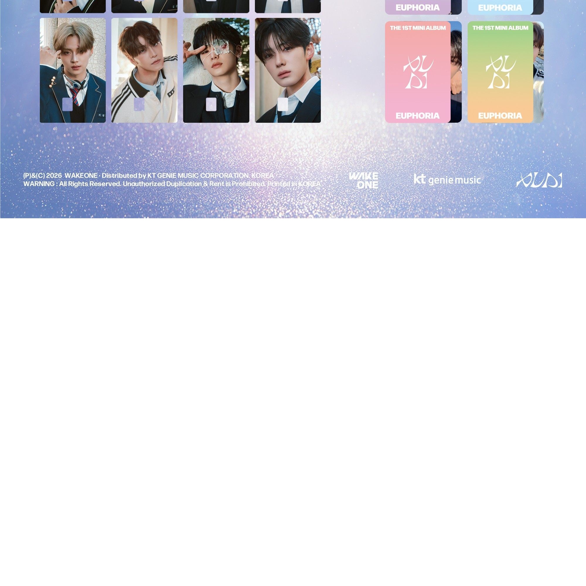 ALPHA DRIVE ONE (알파드라이브원) THE 1ST MINI ALBUM 'EUPHORIA'_JEWEL CASE ver. album — detail 4 of 4