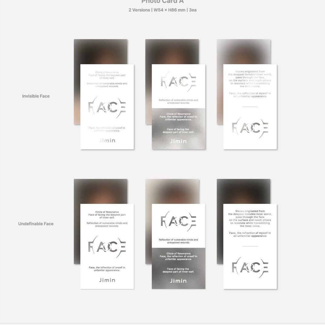 BTS JIMIN - 'FACE' (Photobook ver.) album — detail 5 of 9