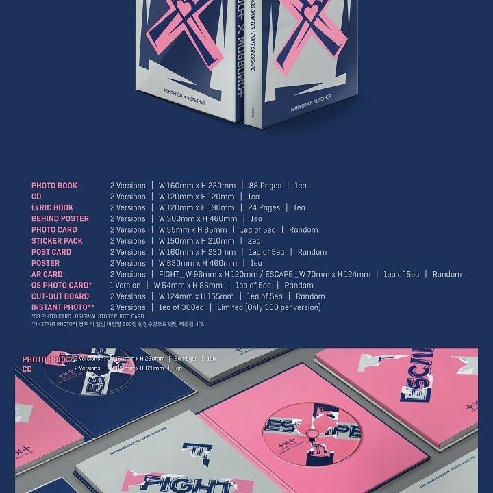 TOMORROW X TOGETHER - 'The Chaos Chapter: FIGHT OR ESCAPE' (Photobook ver.) album — detail 2 of 9