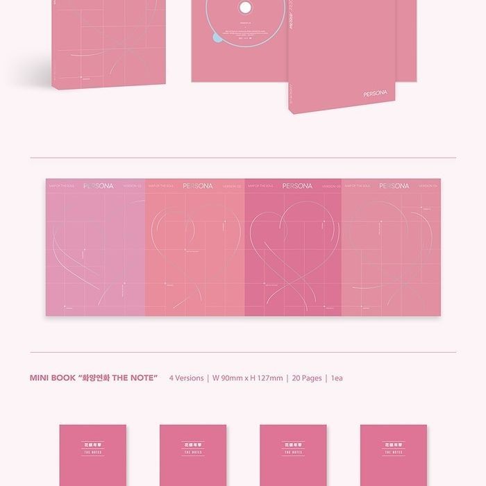 BTS - 'MAP OF THE SOUL : PERSONA' (Photobook ver.) album — detail 4 of 8