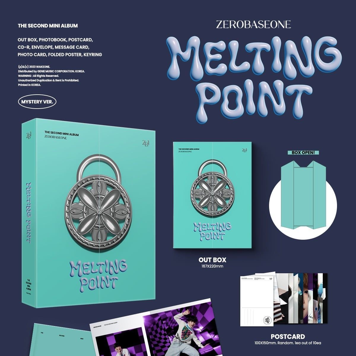 ZEROBASEONE - 2ND MINI ALBUM [MELTING POINT] (PHOTOBOOK ver.) album — detail 3 of 6