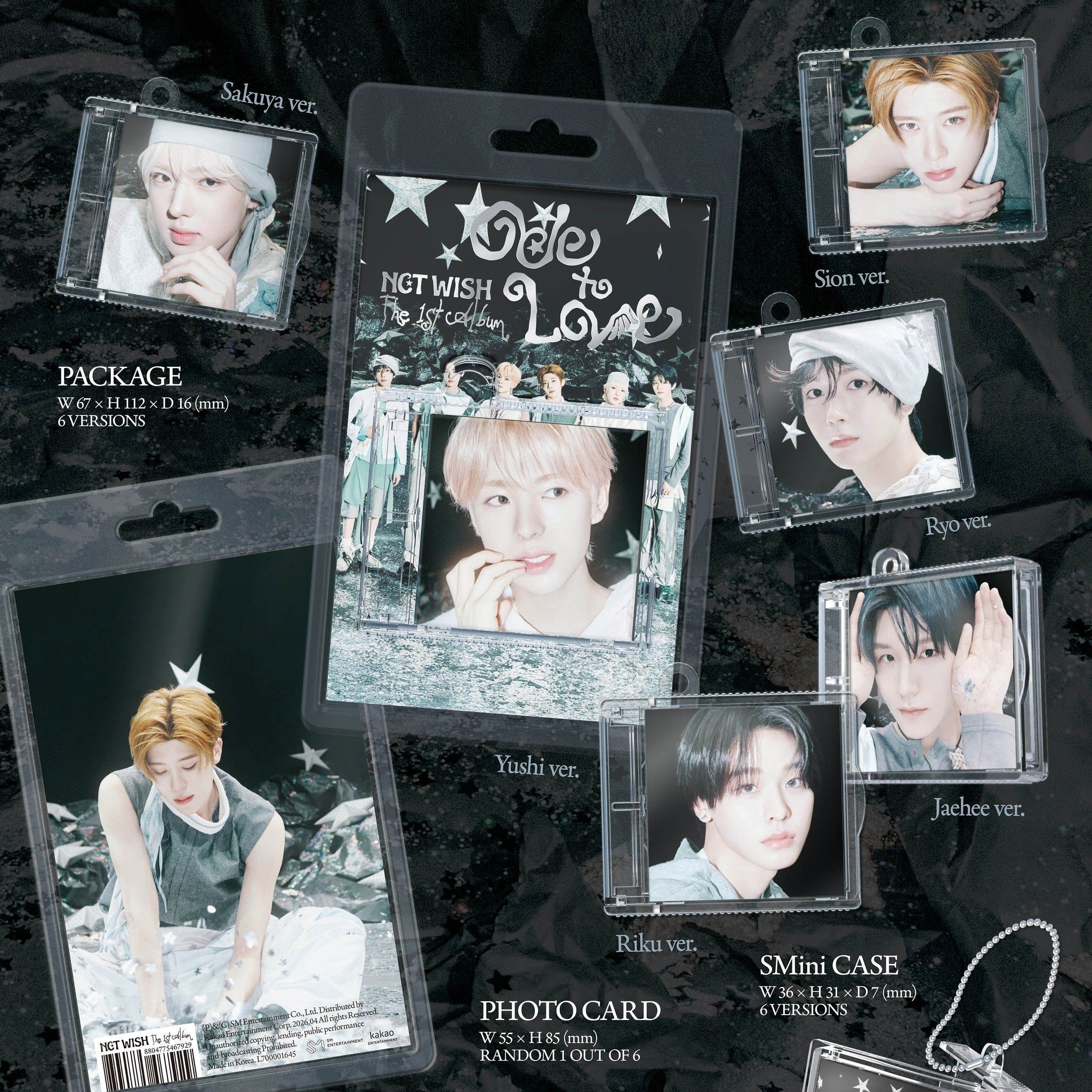 NCT WISH - 1ST FULL ALBUM [ODE TO LOVE] (SMini ver.) album — detail 1 of 2