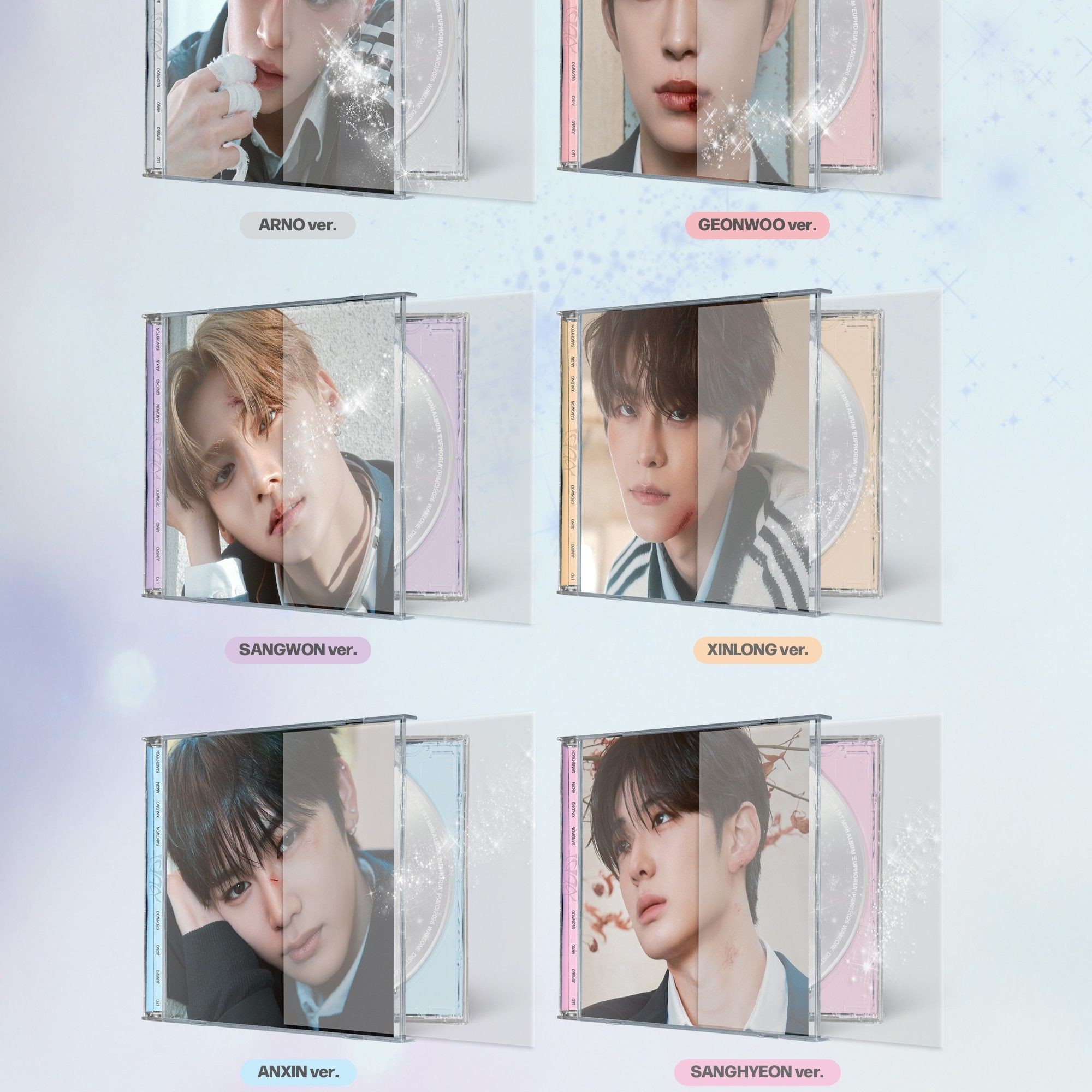 ALPHA DRIVE ONE (알파드라이브원) THE 1ST MINI ALBUM 'EUPHORIA'_JEWEL CASE ver. album — detail 2 of 4