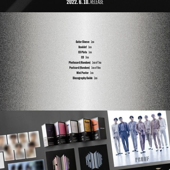 BTS - 'Proof' (Compact Edition ver.) album — detail 2 of 8