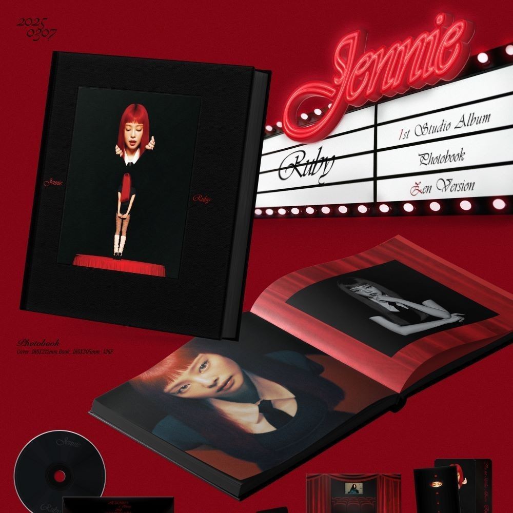 JENNIE - 1st Studio Album 'Ruby' (PHOTOBOOK ver.) album — detail 3 of 4