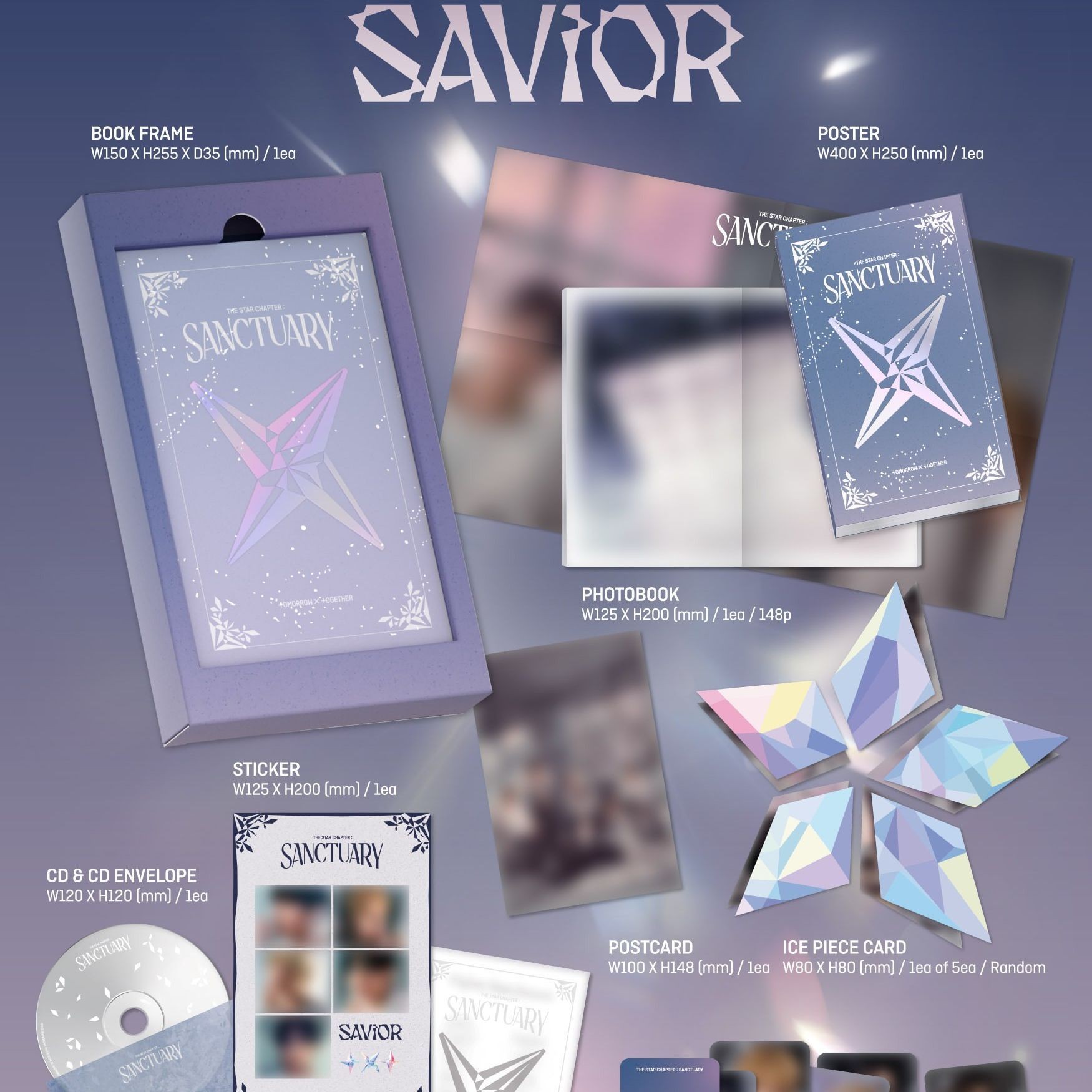 TOMORROW X TOGETHER - 'The Star Chapter: SANCTUARY' (Photobook ver.) album — detail 4 of 7