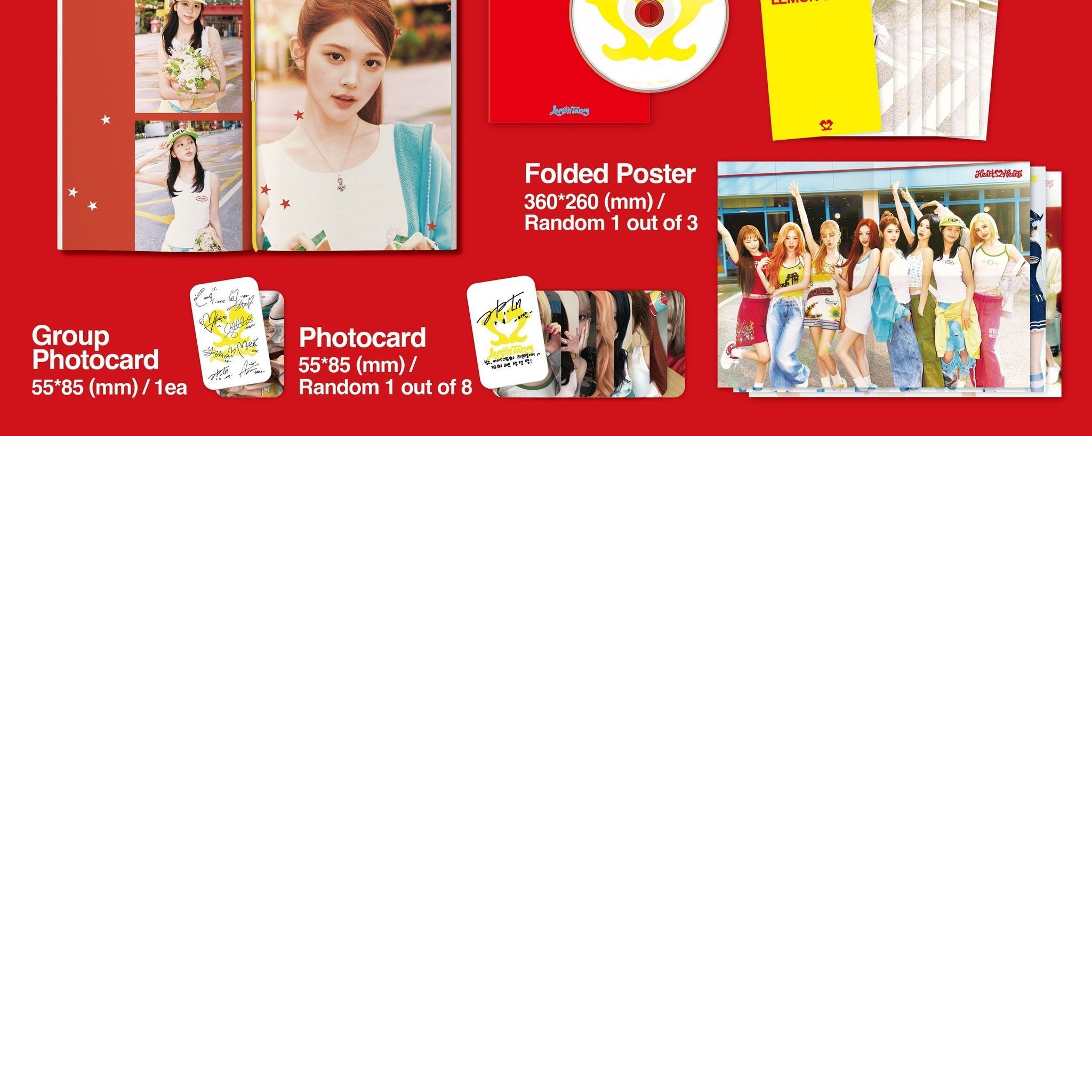 HEARTS2HEARTS - 2ND MINI ALBUM LEMON TANG Photobook Ver. album — detail 2 of 4