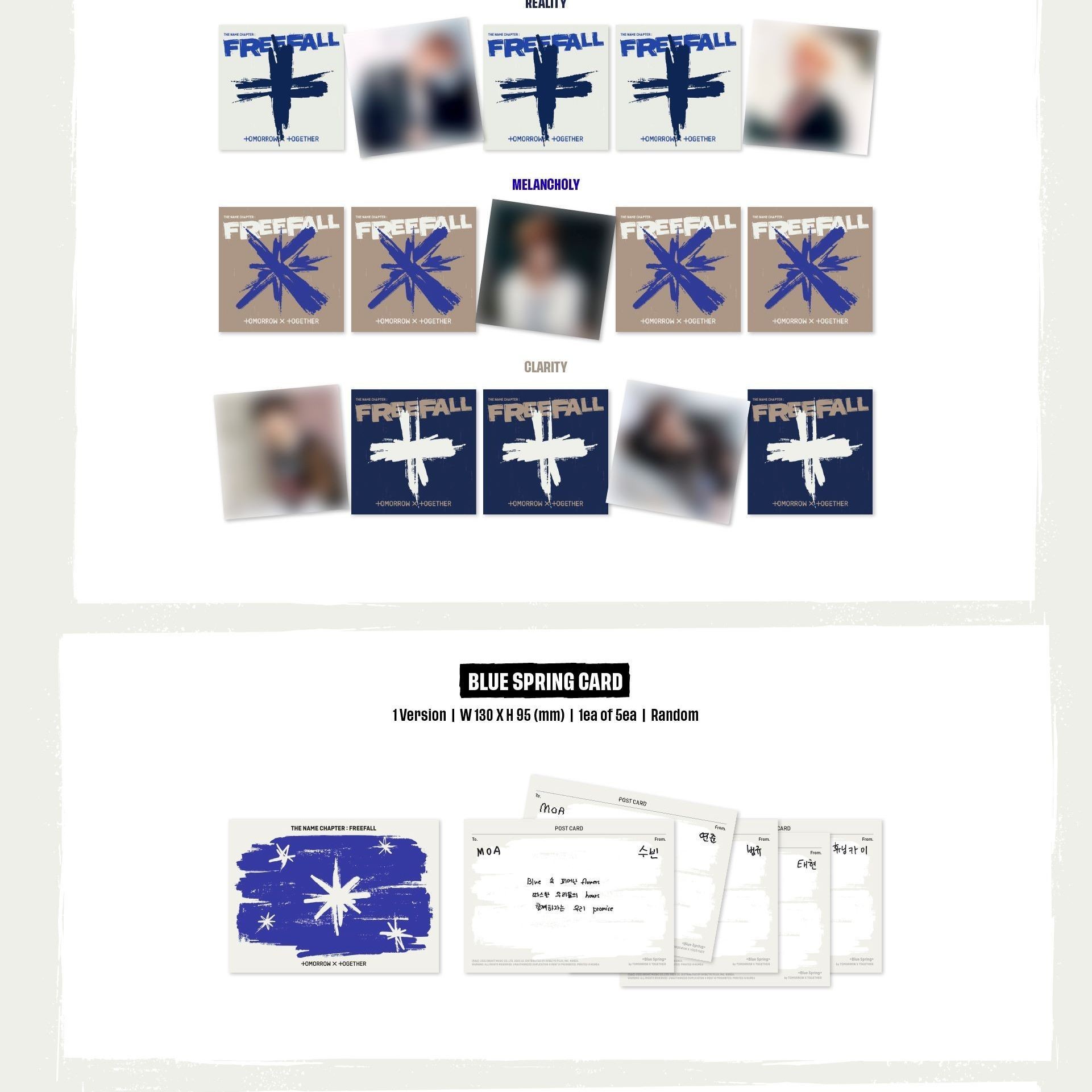 TOMORROW X TOGETHER - 'The Name Chapter: FREEFALL' (Photobook ver.) album — detail 8 of 13