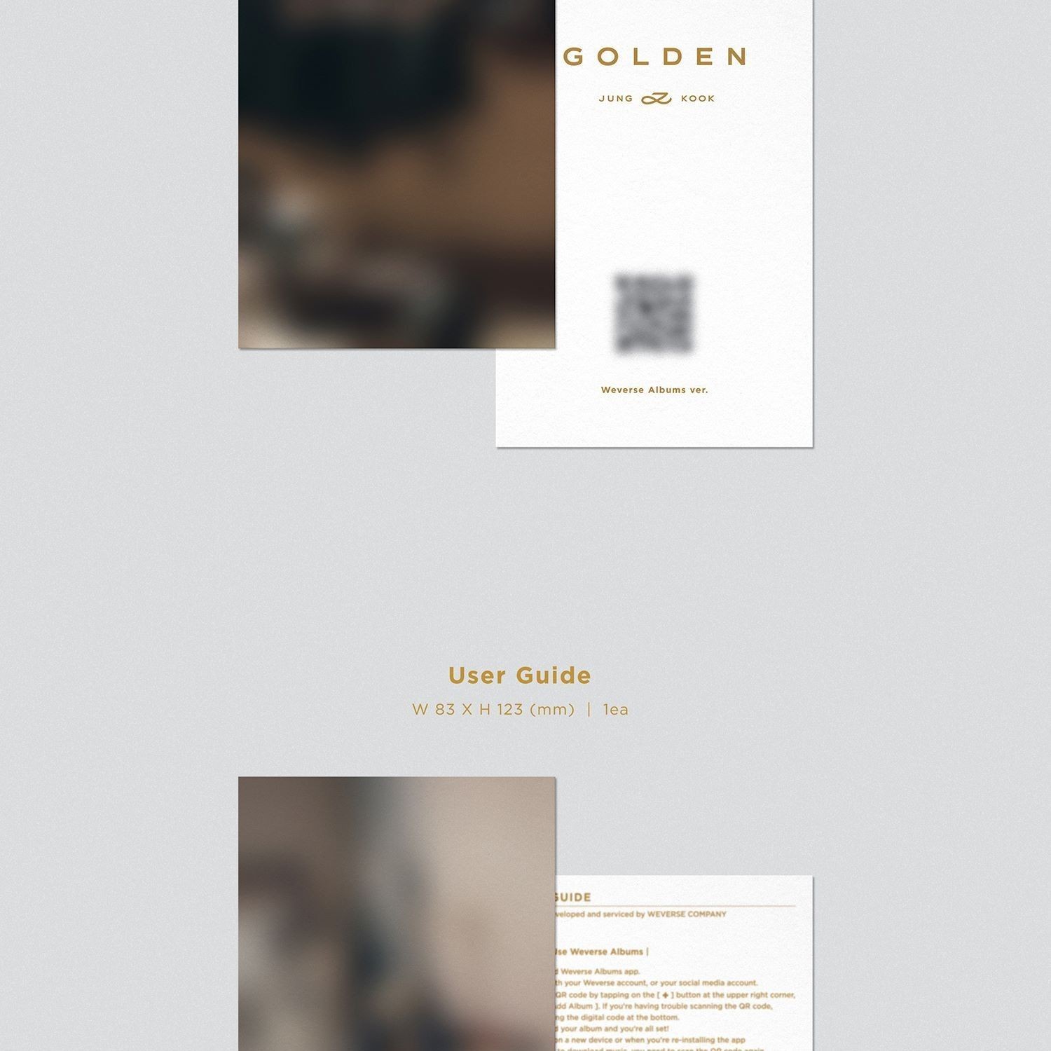 BTS JUNGKOOK - 'GOLDEN' (Weverse Albums ver.) album — detail 5 of 8