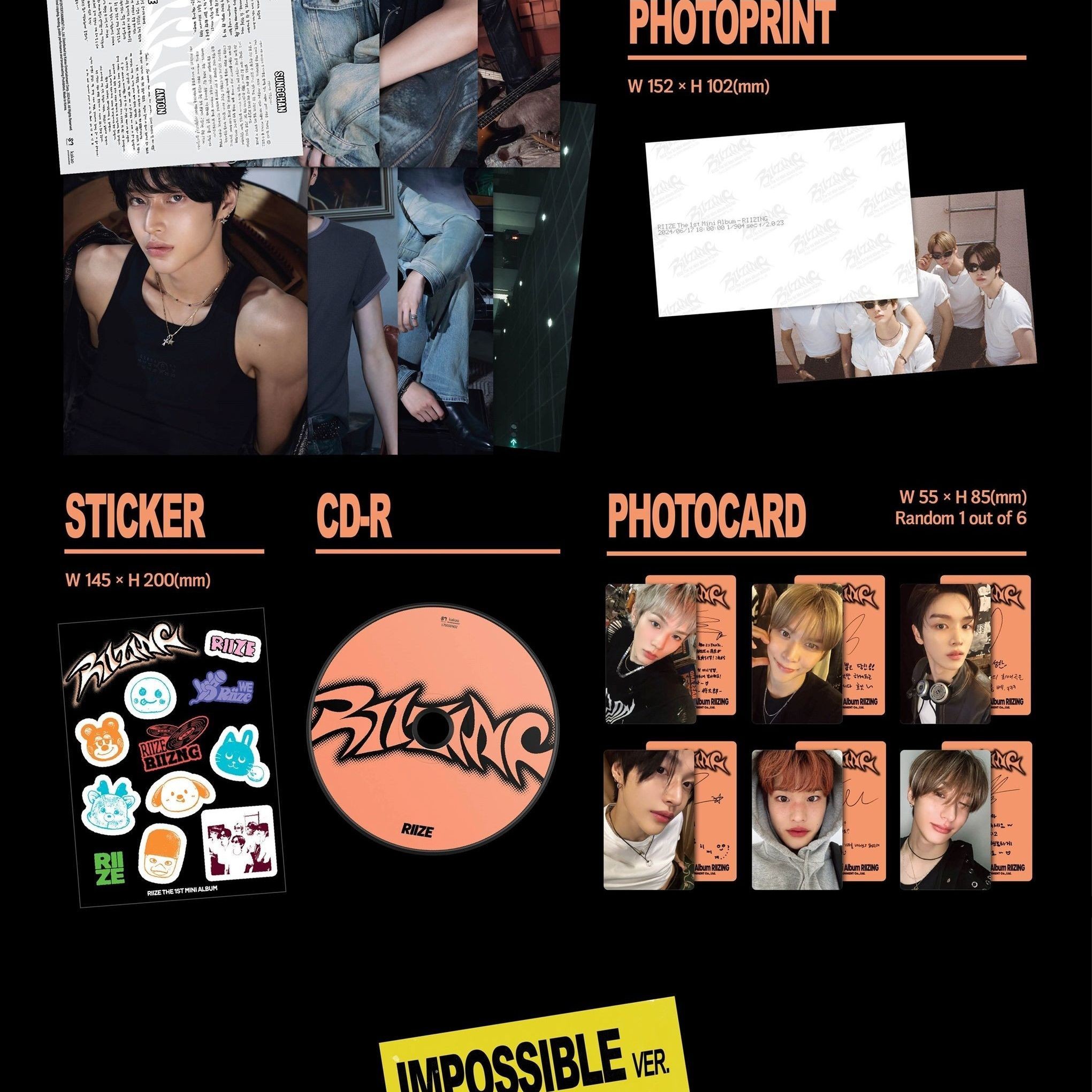 RIIZE - 1ST MINI ALBUM [RIIZING] (PHOTOBOOK ver.) album — detail 3 of 8