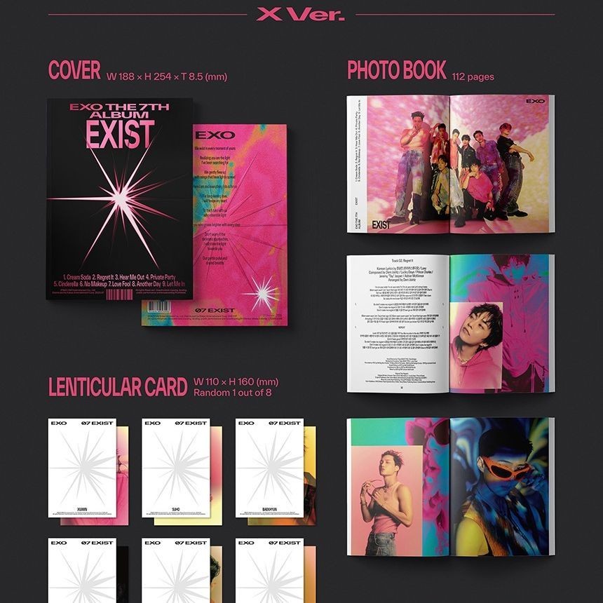 EXO - 7TH FULL ALBUM [EXIST] (Photo Book Ver.) album — detail 4 of 8