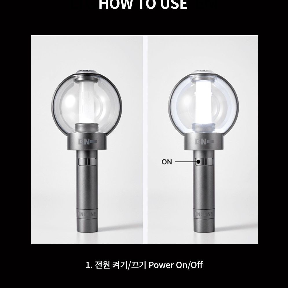 엔하이픈(ENHYPEN) 공식 응원봉 OFFICIAL LIGHT STICK VER.2 [NEW VER] light stick — detail 10 of 18